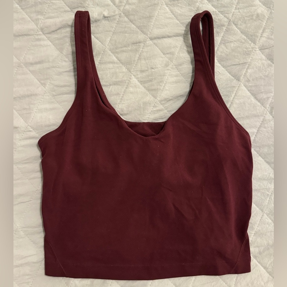 LULULEMON Align Tank Thin Straps Cassis SIZE 4